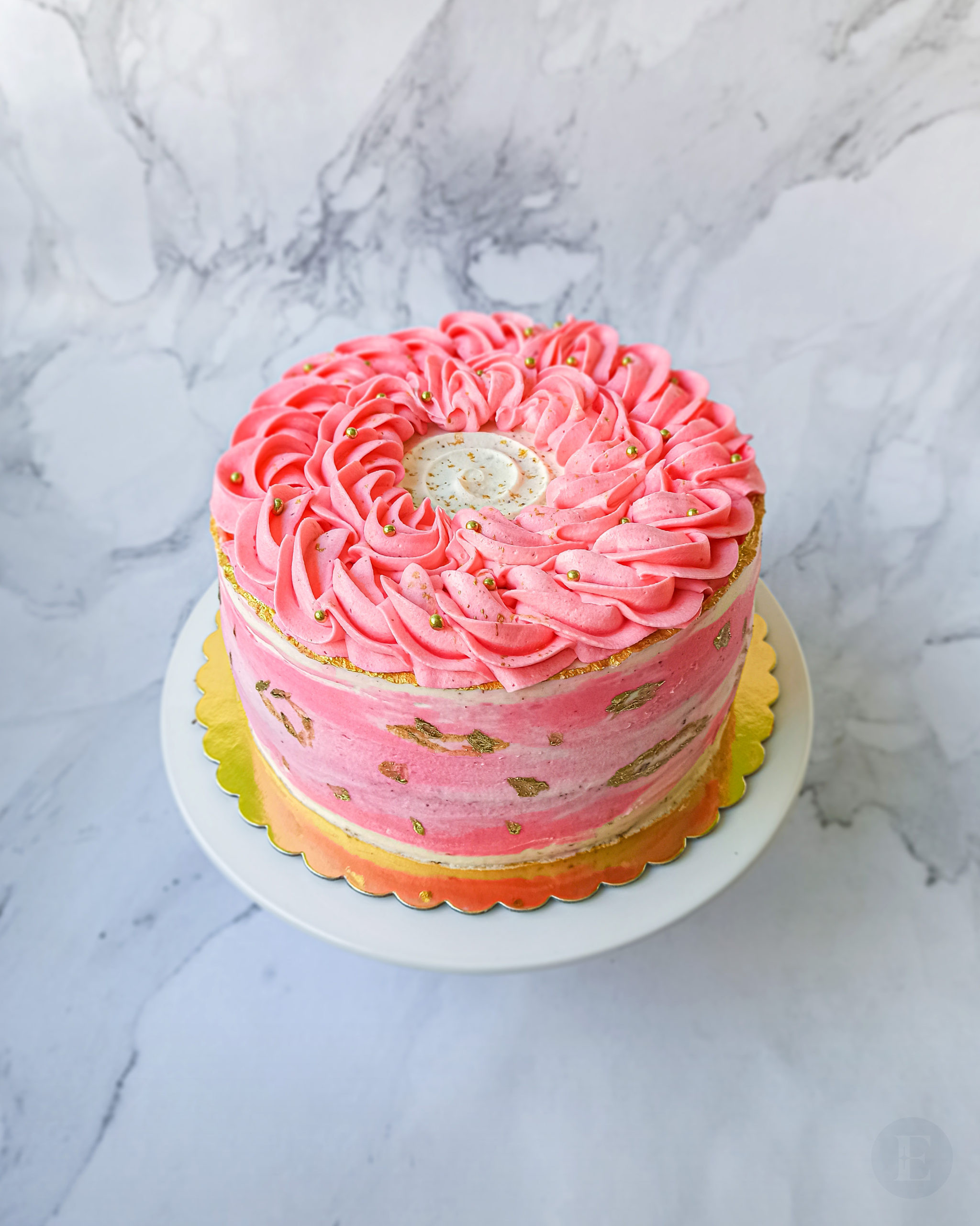 Torta de colores, Esmeralda Pastelería 01